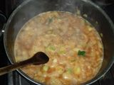 Sopa crema de Arvejas