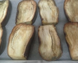 Foto del paso 1 de la receta: Berenjenas rellenas con queso irlandés
