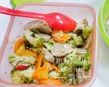 Foto langkah ke 4 dari resep Capcay brokoli wortel baso.
