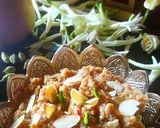 A picture of step 5 of Halwa (Indian pear&makhana).