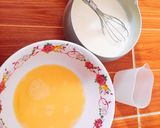 Hình bước làm 3 của món Flan nồi cơm điện