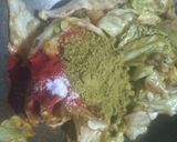 A picture of step 4 of Kashmiri Cabbage.