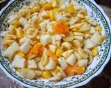 A picture of step 3 of Tangy fruit chaat.