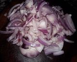 A picture of step 1 of Jackfruits curry.
