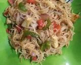 A picture of step 4 of Vegetable Vermicelli.