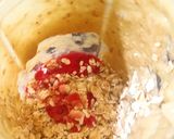 A picture of step 3 of Gulkand shake.