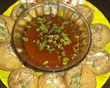 এগ চাট পানি পুরি রেসিপির ধাপ 3 ছবি
