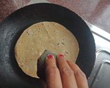 A picture of step 1 of Fried Flattened Rice with papad #Goldenapron #post 20.