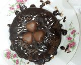 عکس مرحله 2 از دستور پنکیک شکلاتی بهمراه سس شکلاتی