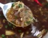 Hình bước làm 4 của món Bún đậu hũ xì dầu với rau thơm chay