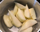Foto del paso 1 de la receta: Fruta cocida a la vainilla para bebés
