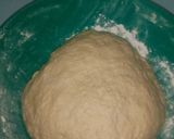 A picture of step 5 of Christmas doughnuts.