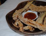 A picture of step 13 of Deep fried eggplants (Aubergine).