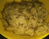 A picture of step 4 of Left over khicdi arancini.