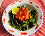 Foto langkah ke 4 dari resep 568. Plecing Kangkung.