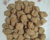 A picture of step 1 of Soya Chilli (dry).