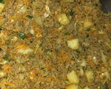 A picture of step 1 of Meatpie.