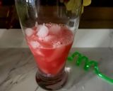 A picture of step 1 of Orange Watermelon Sunrise Mocktail.