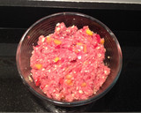 Foto del paso 2 de la receta: Flores de pimiento con carne picada al horno