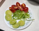 泰式檸檬鱸魚的食譜步驟1照片