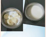 A picture of step 1 of Chocolate Banana Shake.