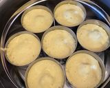 A picture of step 8 of Nargis dhokla.