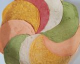 A picture of step 17 of Tortilla (Natural colours) and Pinwheels.