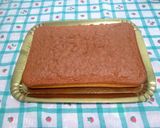A picture of step 5 of Red Passion Cake.