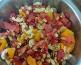 A picture of step 1 of Mix Fruit chat.