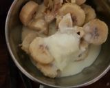 A picture of step 3 of Banana ice cream.