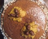 Foto do passo 9 de Bolo de Amêndoa com recheio de doce de ovos e cobertura de chocolate