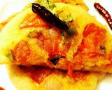 A picture of step 5 of Sooji Uttapam.