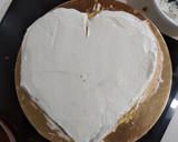 Foto del paso 9 de la receta: Tarta de nata y chocolate corazón 💓💓