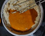 A picture of step 1 of Kesar mango Bhapa Doi.