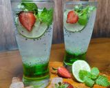 Foto langkah ke 8 dari resep Es Mojito Selasih (199).