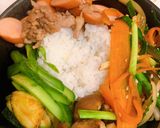 รูปขั้นตอนการทำที่ 3 ของ ข้าวยำเกาหลี Bibimbap🍚 style by barbie👩🏼‍🍳
