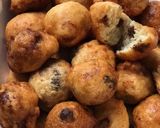 A picture of step 4 of Chocolate chips puff puff.