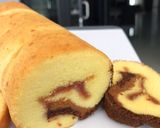 Foto langkah ke 6 dari resep ROLL CAKE 3 RASA (Vanila, Coklat, Mocca).