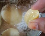 A picture of step 1 of Pearl sago pops.