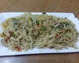 Spicy chicken vegetable noodles recipe step 5 photo