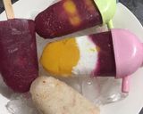A picture of step 6 of Fruits ice cream.