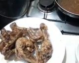 A picture of step 4 of Murgh Chanay dhaba style.