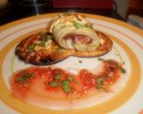 Foto del paso 11 de la receta: Arrollado de berenjena y jamón crudo gratinado