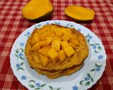 A picture of step 6 of Mango Pancakes.