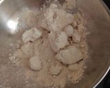 A picture of step 2 of Moong Dal Chakli.
