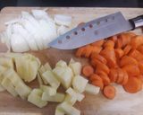 Foto del paso 1 de la receta Lentejas con verduras y arroz en olla GM