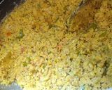 A picture of step 2 of Veggi Rava Upma.