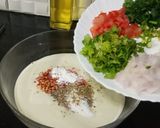 A picture of step 8 of Rice Cheela.