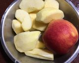 A picture of step 1 of Apple Kheer.