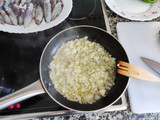 Chipirones en su tinta con arroz